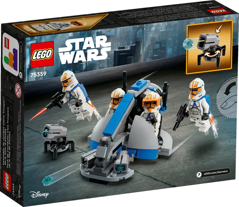 Retired Lego Star Wars 332nd Ahsoka's Clone Trooper™ Battle Pack (75359)