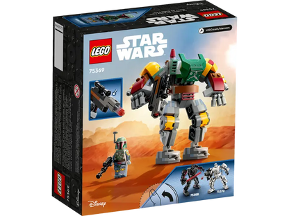 LEGO Star Wars Boba Fett toy set packaging on a white background
