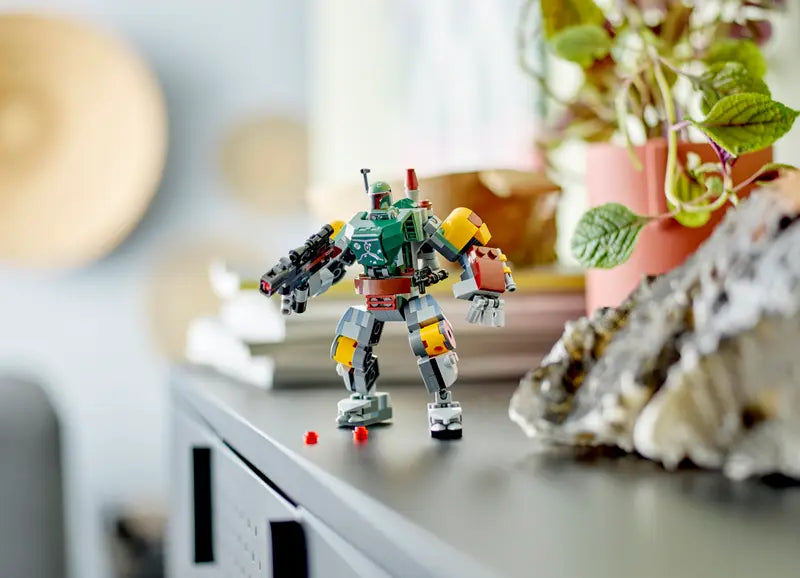 LEGO Star Wars Boba Fett toy set packaging on a white background
