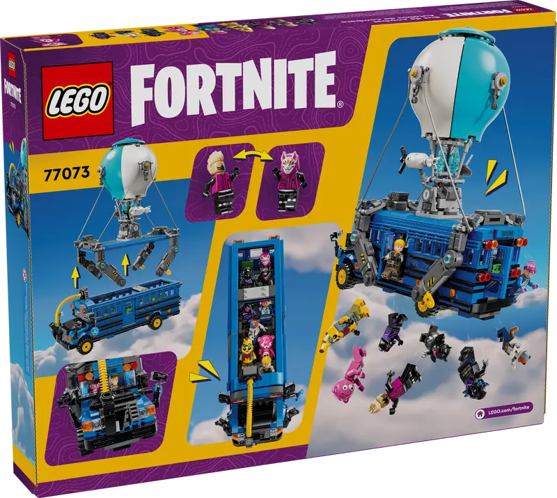 LEGO® Fortnite Battle Bus #77073 available at chimploot.com