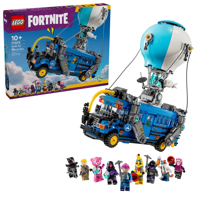 LEGO® Fortnite Battle Bus #77073 available at chimploot.com