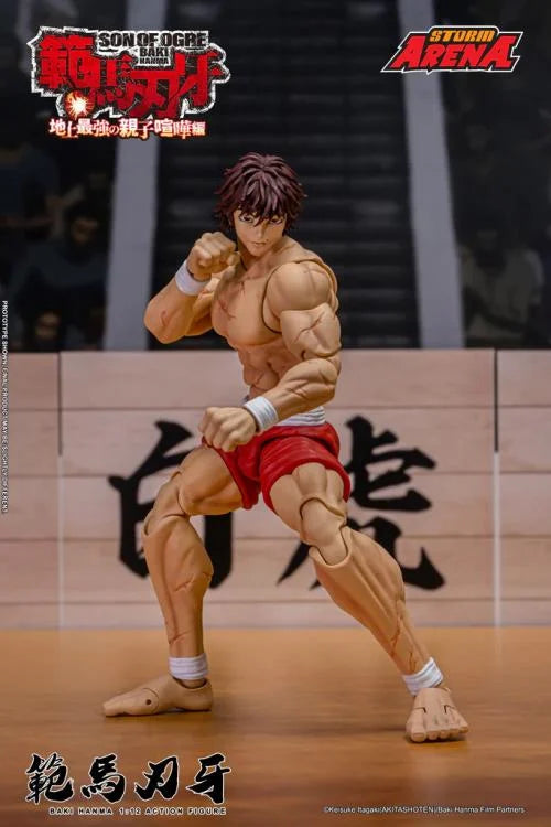 Baki Hanma: Son of Ogre Storm Arena Baki Hanma 1/12 Scale Action Figure BY STORM COLLECTIBLES