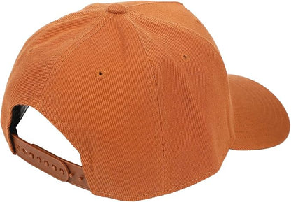 Orange Dragon Ball Z Goku's Symbol cap with a logo on a white background