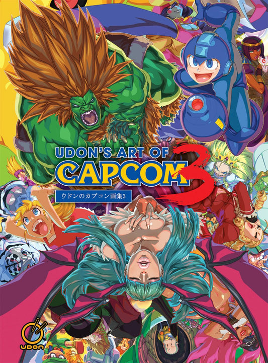 UDON's Art of Capcom 3 Hardcover Art book Available At Chimploot.com