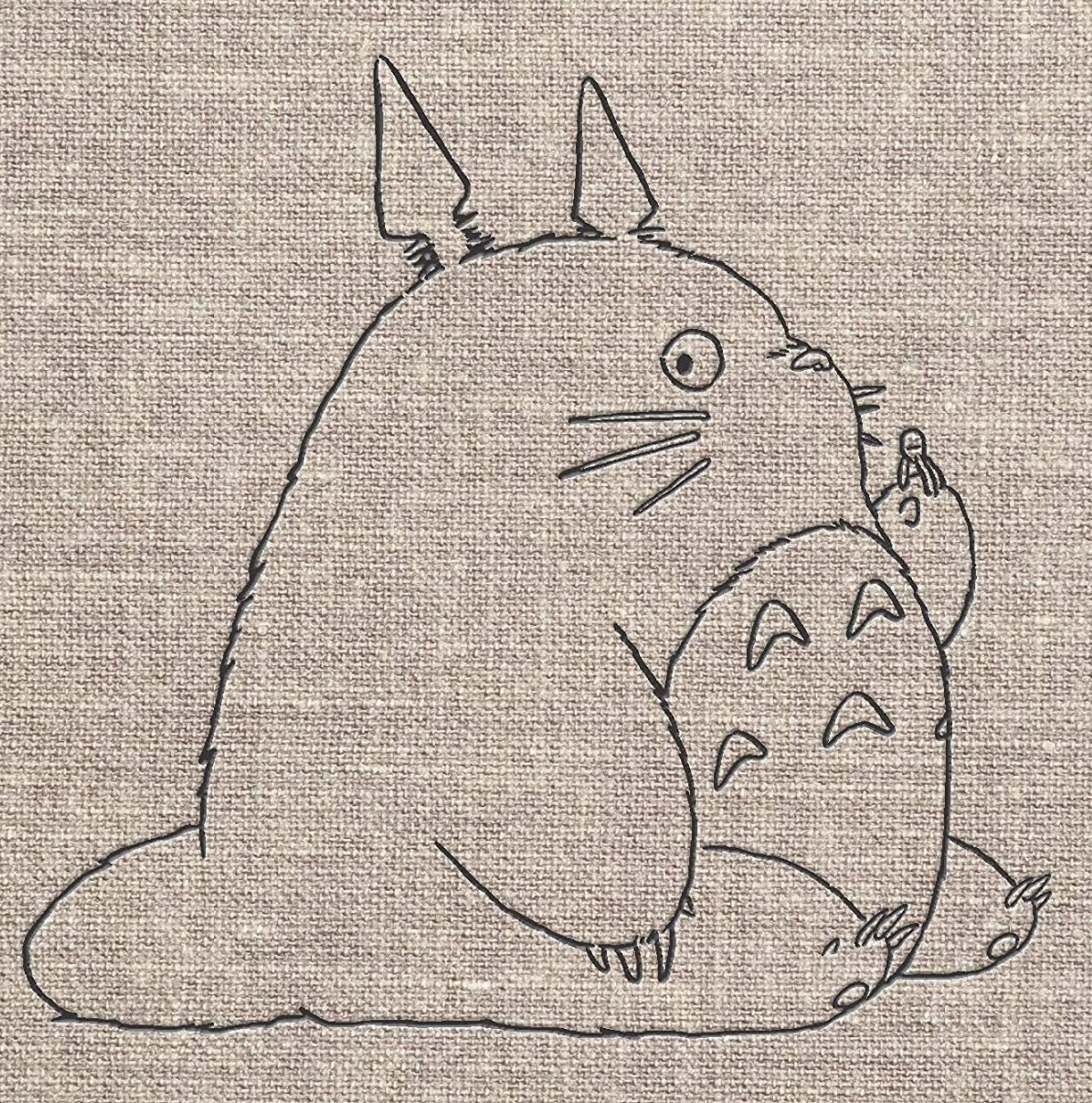 Studio Ghibli My Neighbor Totoro Sketchbook Front Cover Art Close Up