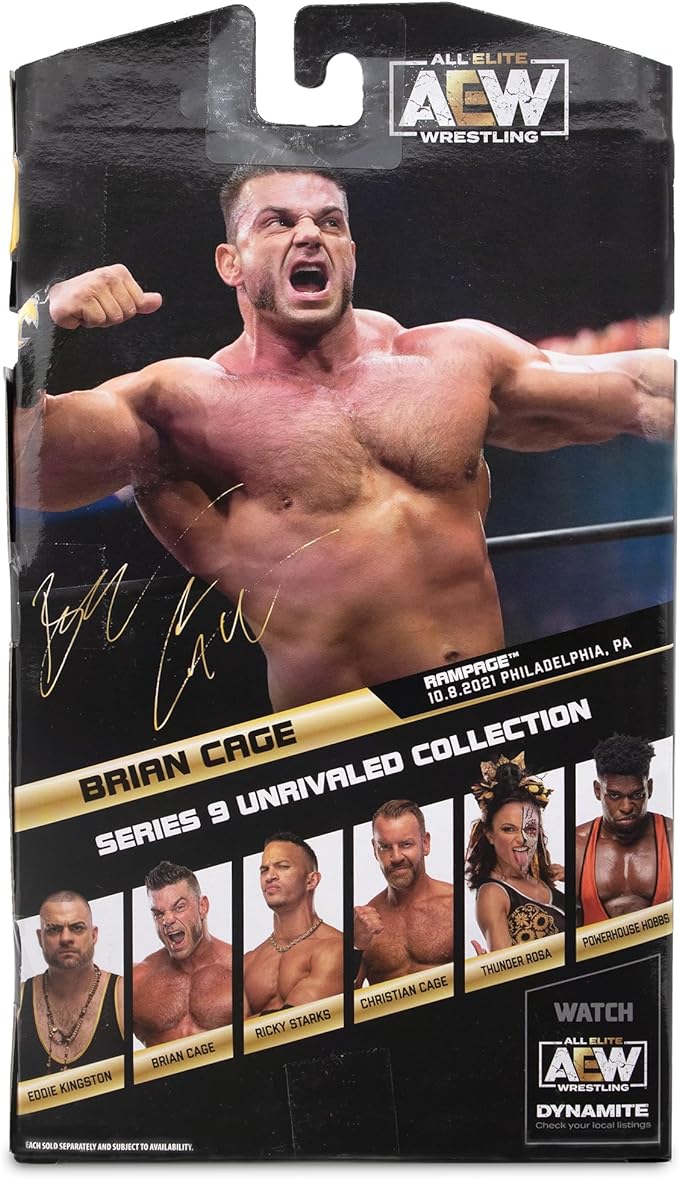 AEW Unrivaled Collection (Upper Deck) Series 9 - #74 Brian Cage