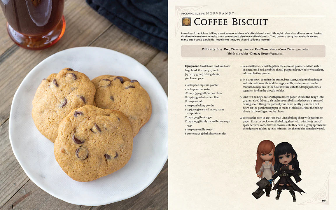 The Ultimate Final Fantasy XIV Cookbook: The Essential Culinarian Guide to Hydaelyn available at chimploot.com