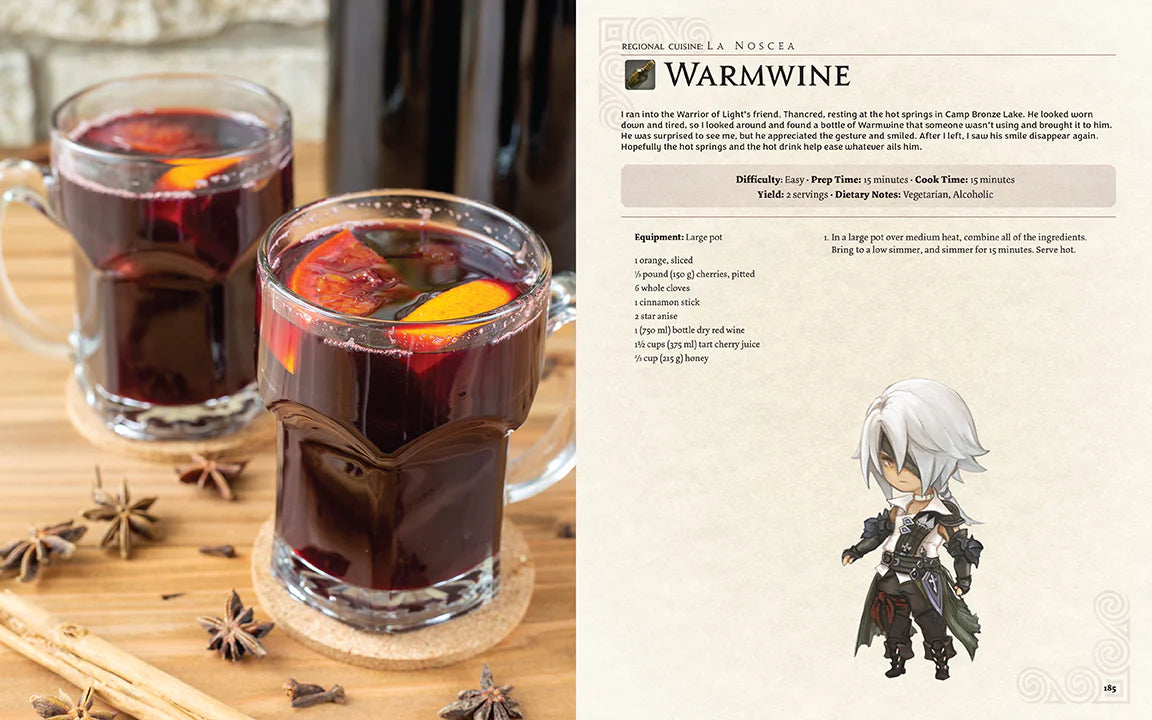 The Ultimate Final Fantasy XIV Cookbook: The Essential Culinarian Guide to Hydaelyn available at chimploot.com
