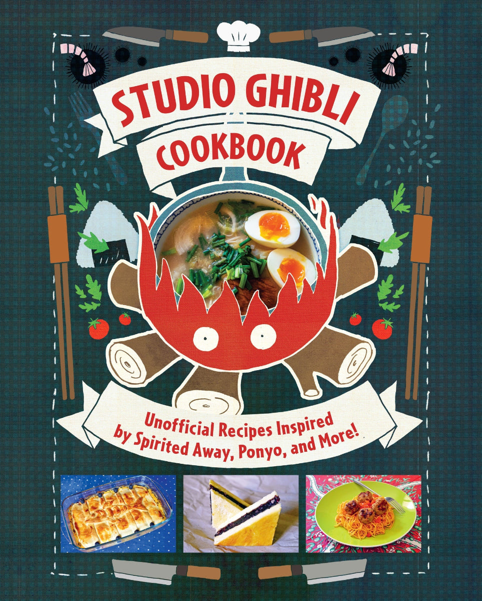 Studio Ghibli Cookbook Unofficial Recipes Inspired by Spirited Away, Ponyo, and More! available for sale at chimploot.com