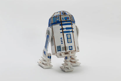 Star Wars: R2-D2 3D Wood Model and Book