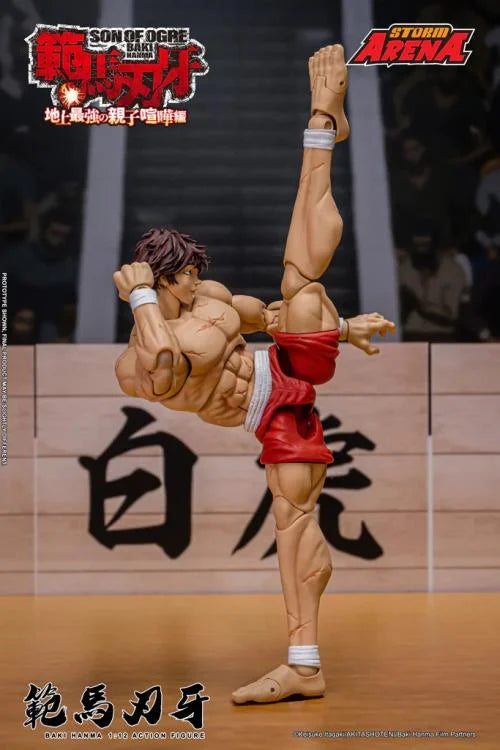 Baki Hanma: Son of Ogre Storm Arena Baki Hanma 1/12 Scale Action Figure BY STORM COLLECTIBLES
