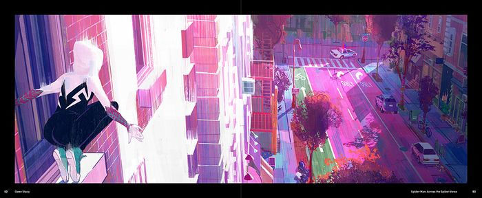 Spider-Man: Across the Spider-Verse: The Art of the Movie art book available at chimploot.com