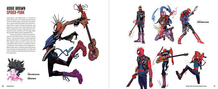 Spider-Man: Across the Spider-Verse: The Art of the Movie art book available at chimploot.com