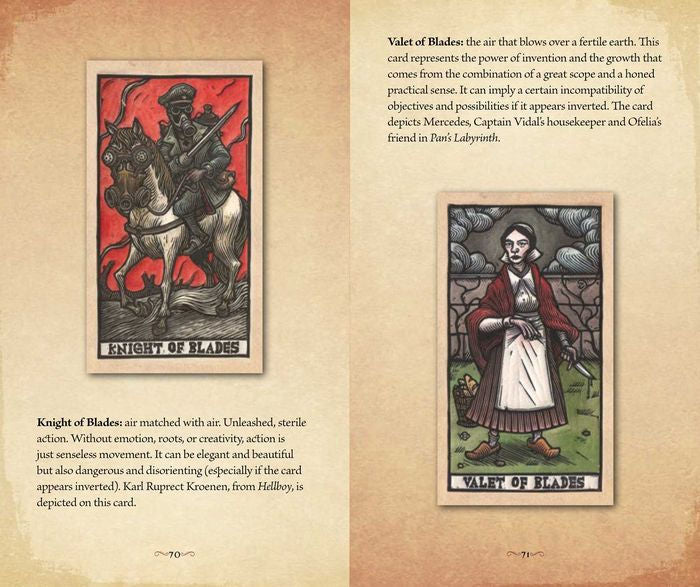 Tarot del Toro: A Tarot Deck and Guidebook Inspired by the World of Guillermo del Toro