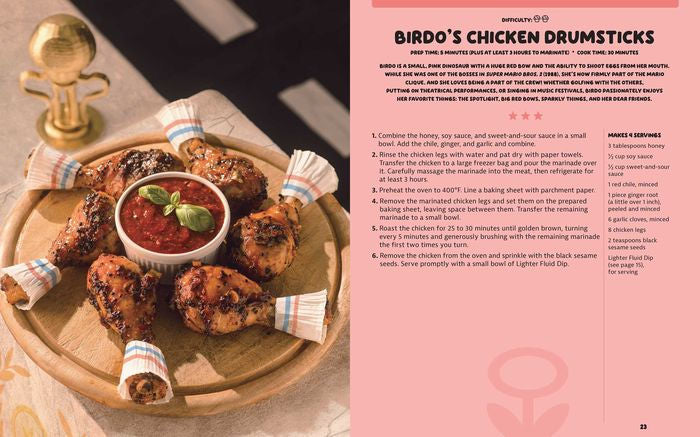 The Unofficial Nintendo Super Mario bros Cookbook available for sale at chimploot.com