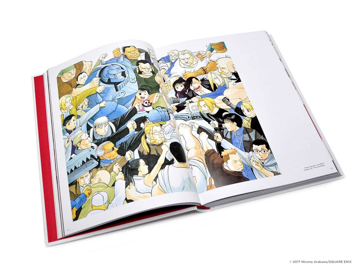 The Complete Art of Fullmetal Alchemist anime art book manga available at ChimpLoot.com