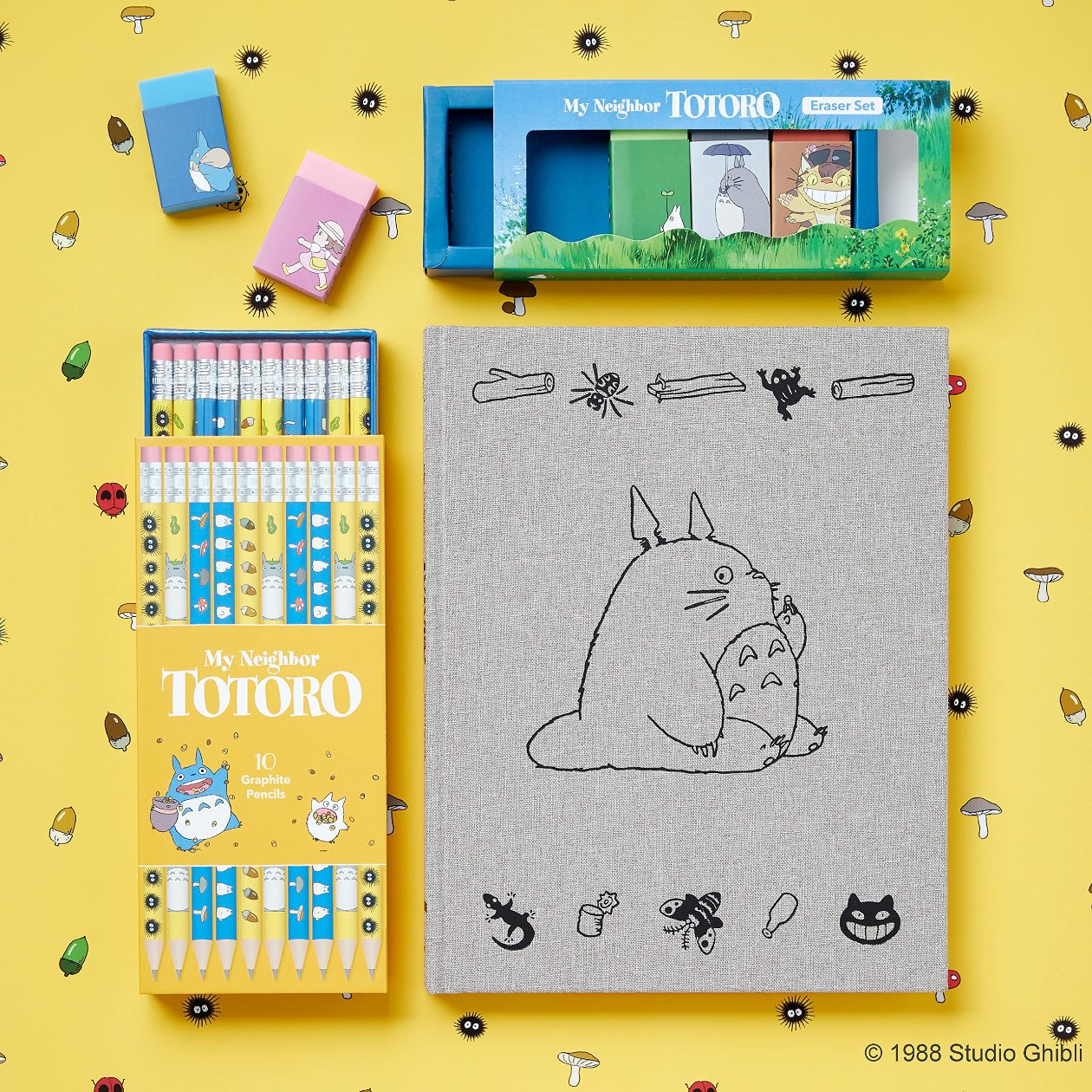 Studio Ghibli My Neighbor Totoro Sketchbook Collection Set