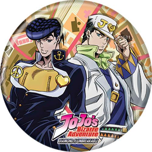 Jojo's Bizarre Adventure Josuke and Jotaro mini button