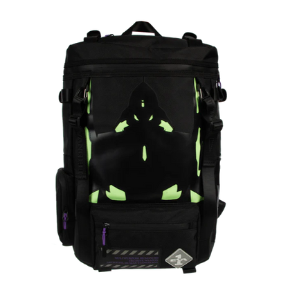 Front Evangelion Unit 1 Glow In The Dark Backpack Available at ChimpLoot.com