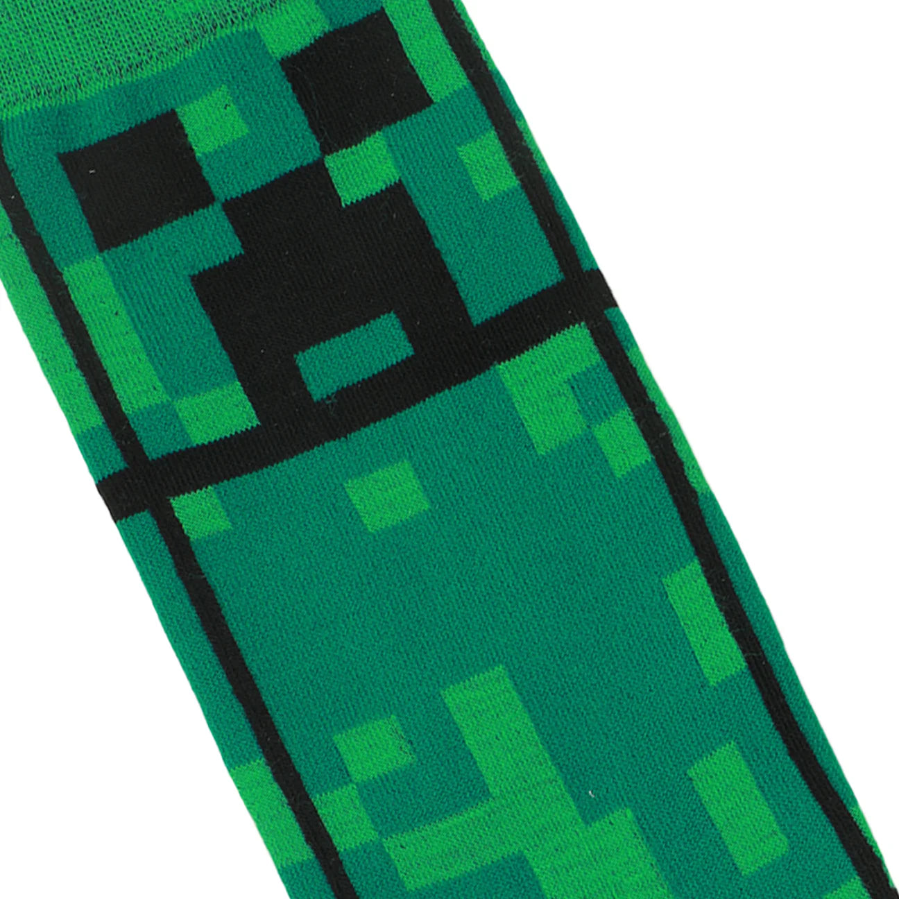 Minecraft Creeper Adult Crew Socks