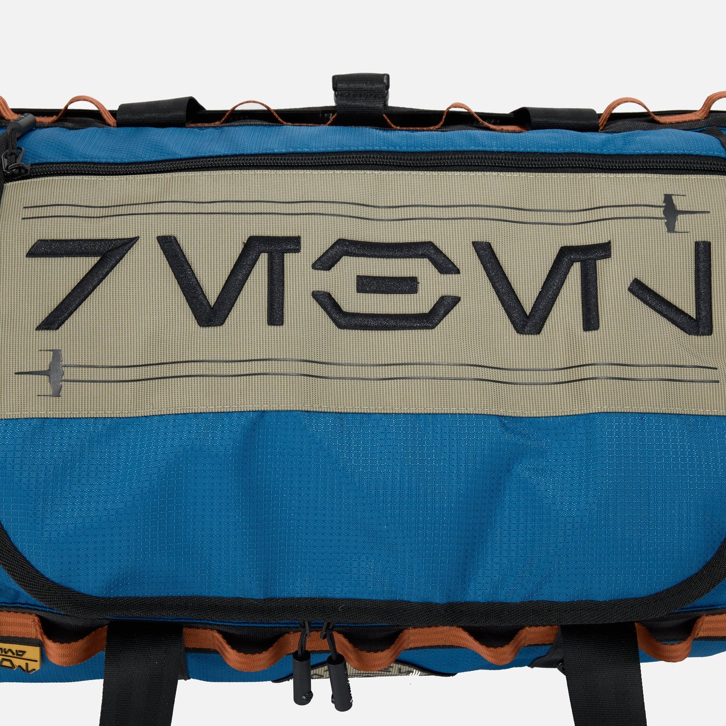 Blue Star Wars Rebel Trudger Duffle Bag with black straps and a visible brand logo on a white background available at chimploot.com