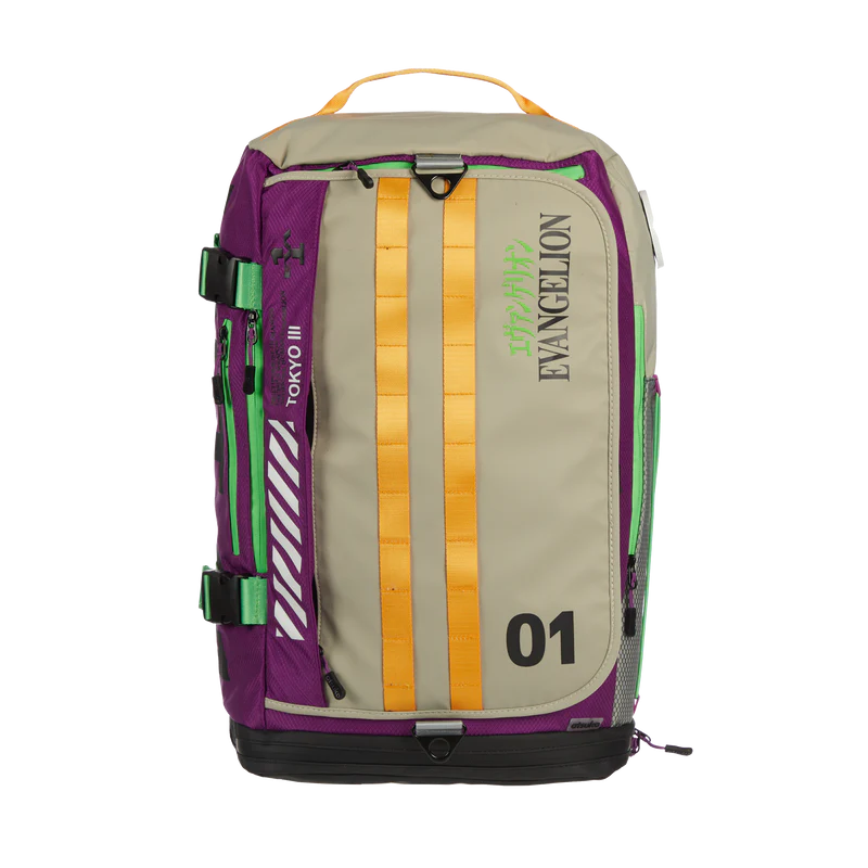 Evangelion anime manga EVA 1 Convertible Duffle Bag available at Chimploot.com