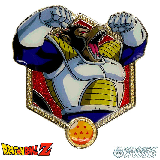 Golden Series 2: Dragon Ball Z Great Ape Vegeta Pin BY ZEN MONKEY STUDIOS AVAILABLE AT CHIMPLOOT.COM