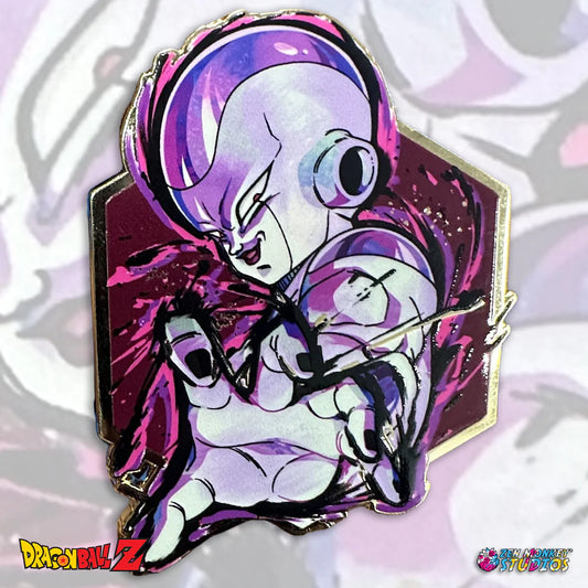 Painterly Series: Dragon Ball Z Frieza - NYCC 2024 Exclusive Pin available at chimploot.com