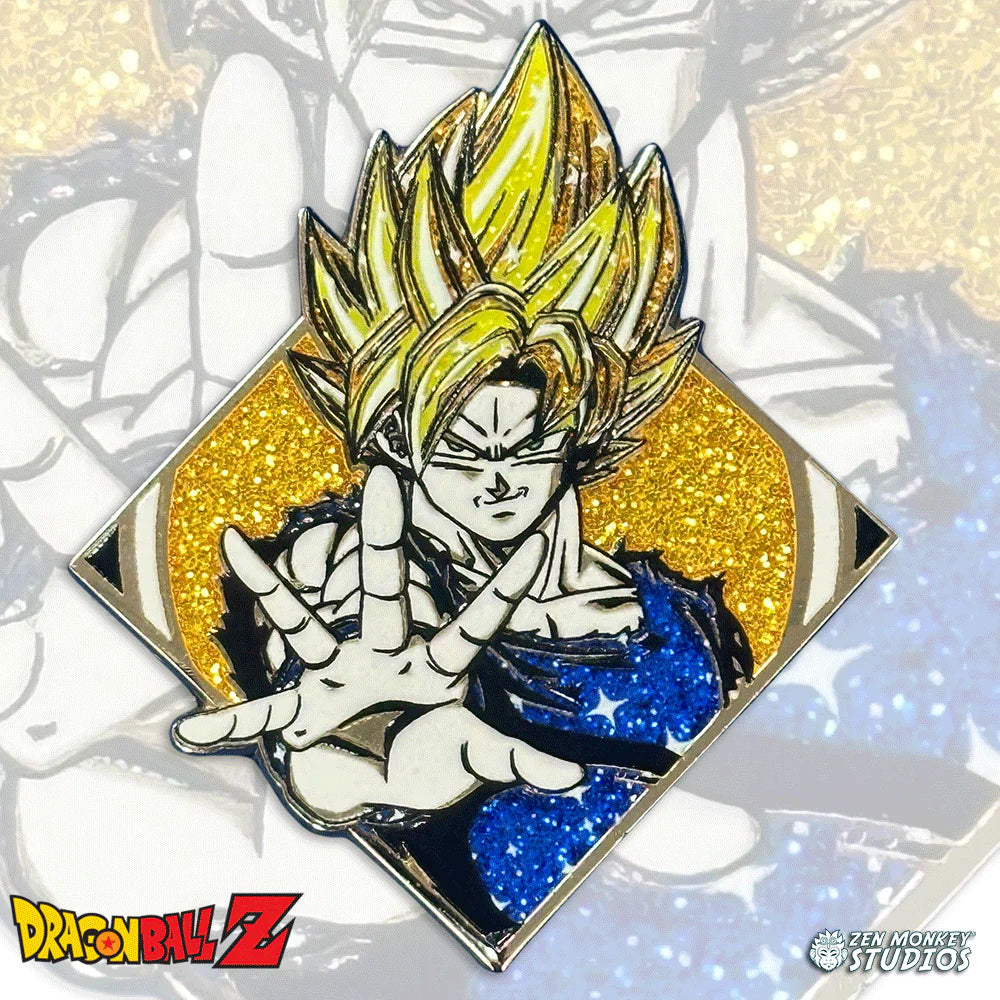 Sparkle Series: Dragon Ball Z Super Saiyan Goku - Limited Edition Pin