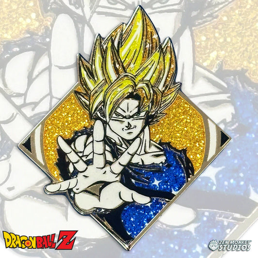 Sparkle Series: Dragon Ball Z Super Saiyan Goku - Limited Edition Pin