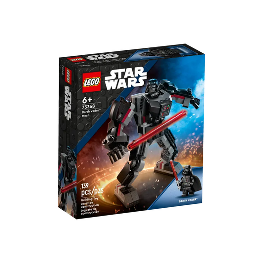 LEGO Star Wars Darth Vader building set packaging on a white background