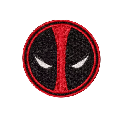 Marvel Deadpool Logo Hook & Loop Patch available for sale at chimploot.com