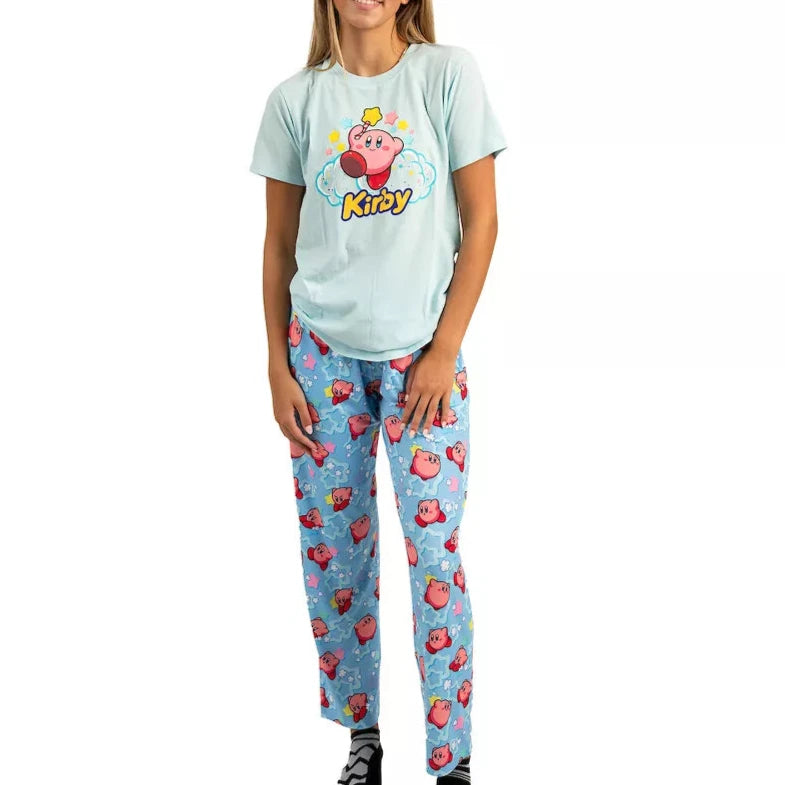 Kirby Stars Loungewear Set Nintendo apparel available at ChimpLoot.com