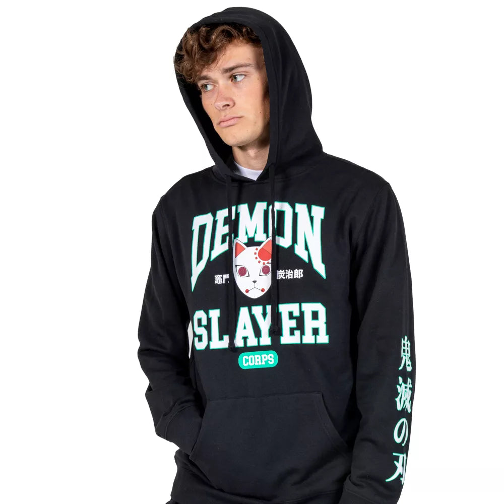 Demon Slayer Fox Mask Hoodie & Jogger Combo available at chimploot.com