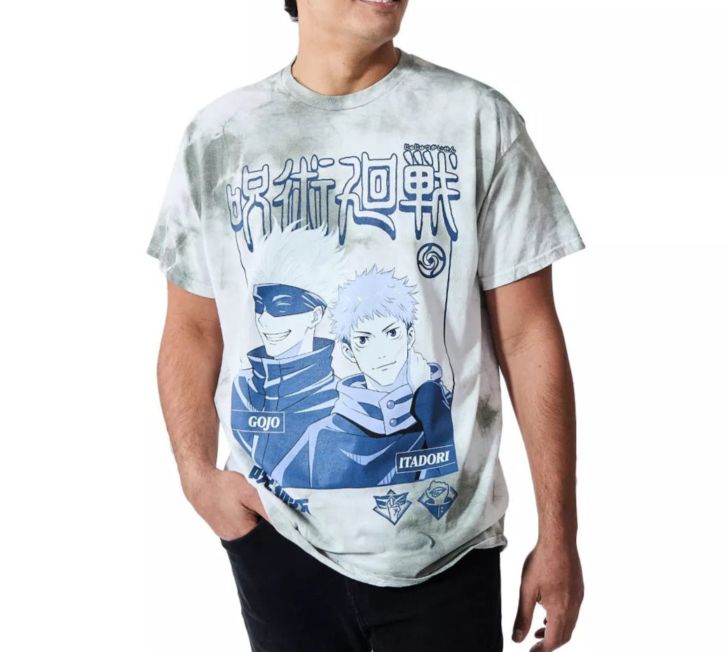 Jujutsu Kaisen Gojo Washed Unisex Tee available at chimploot.com