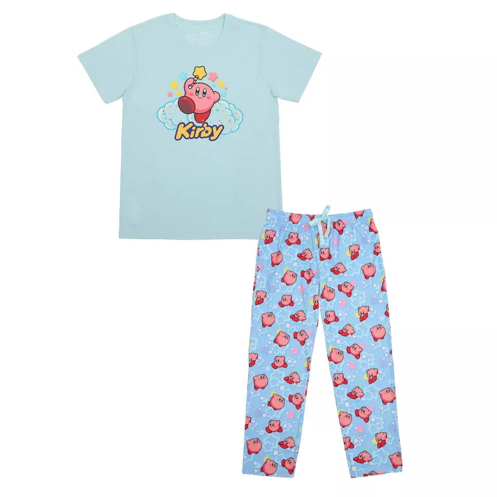 Kirby Stars Loungewear Set Nintendo apparel available at ChimpLoot.com