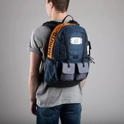 Naruto Built Up Utility Laptop Backpack available at chimploot.com