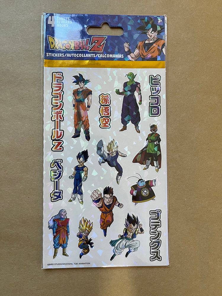 Dragon Ball Z: Characters 4 Sticker Sheets