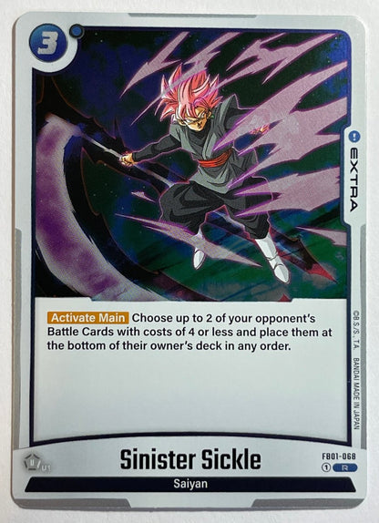 Dragon Ball Super: Sinister Sickle - Awakened Pulse FB01-068 (Rare Foil) tcg trading card available at chimploot.com