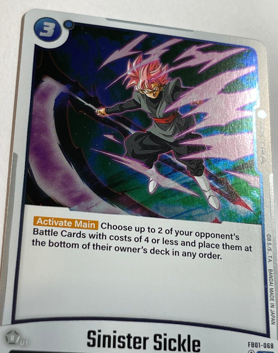 Dragon Ball Super: Sinister Sickle - Awakened Pulse FB01-068 (Rare Foil) tcg trading card available at chimploot.com