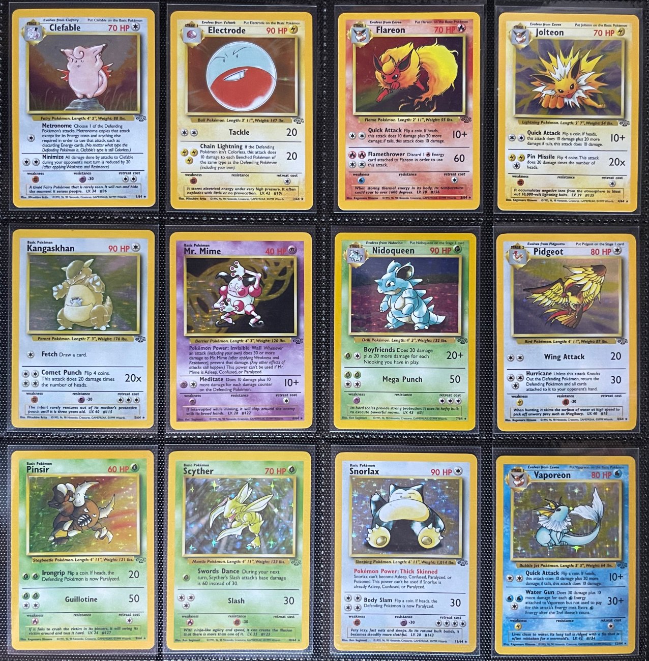 Pokémon pkm Jungle Complete Master Set (64/64) trading card game available at ChimpLoot.com