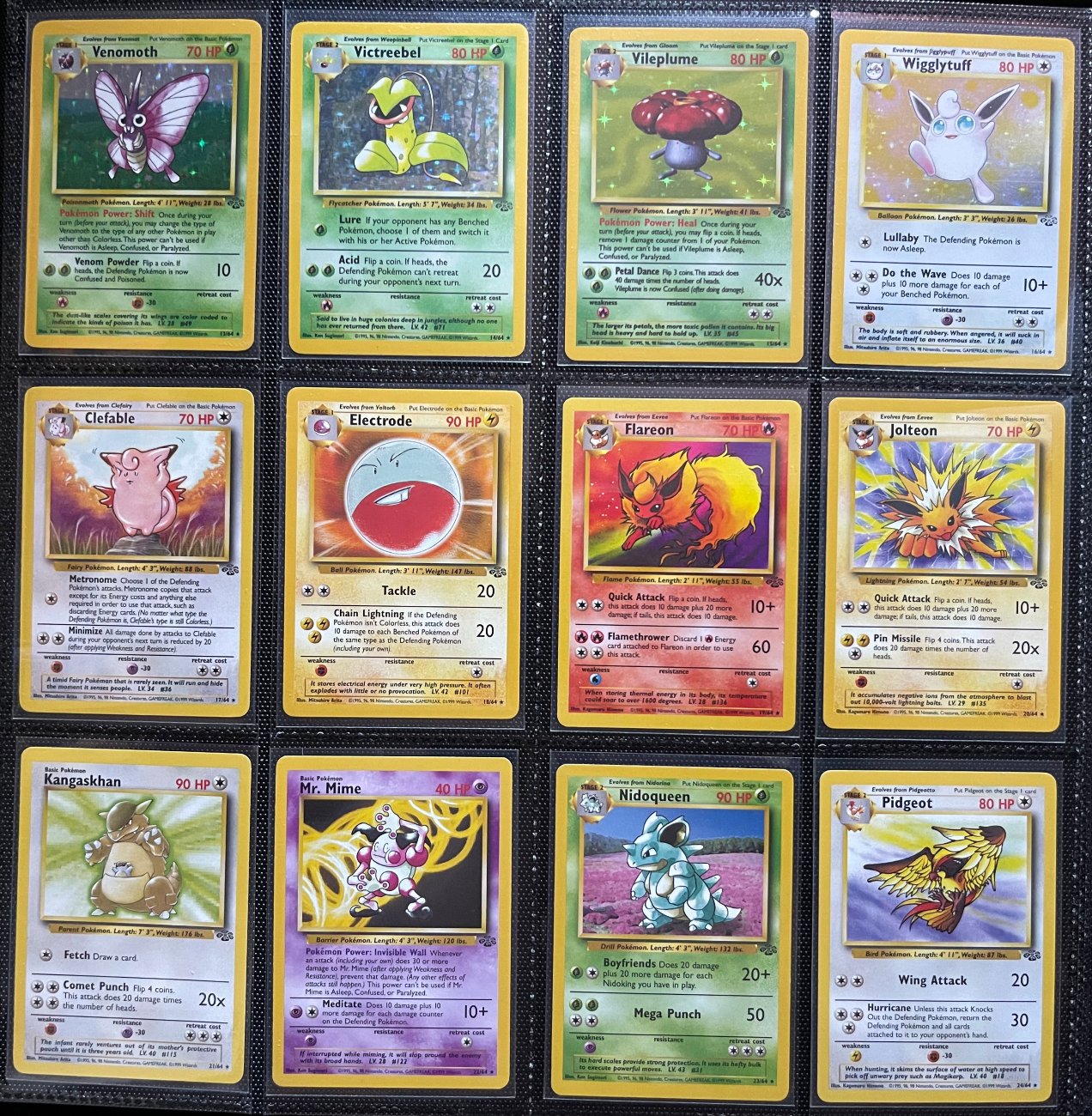 Pokémon pkm Jungle Complete Master Set (64/64) trading card game available at ChimpLoot.com