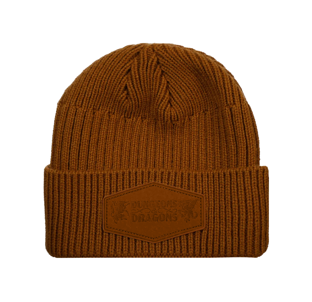 Dungeons & Dragons D&D Retro Heraldry Beanie available at ChimpLoot.com