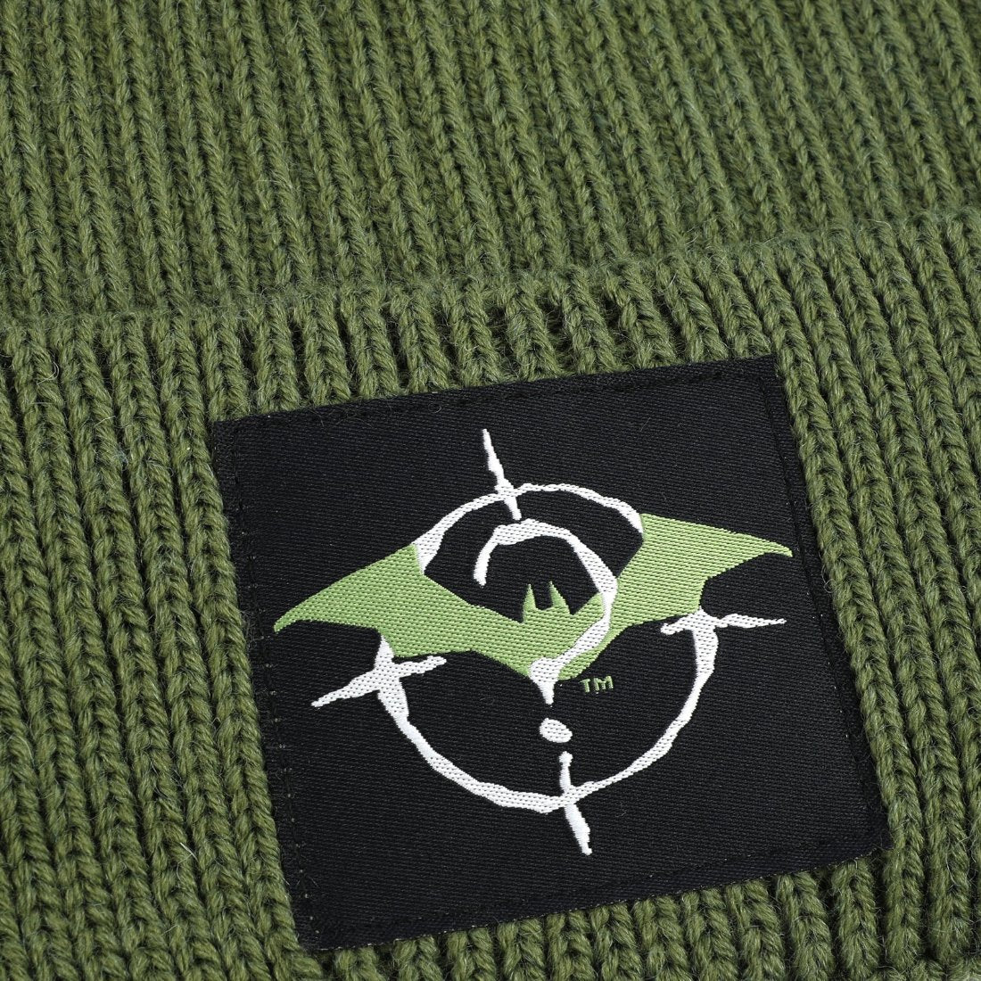 Dc comics Batman & Riddler Logo green Beanie available at ChimpLoot.com