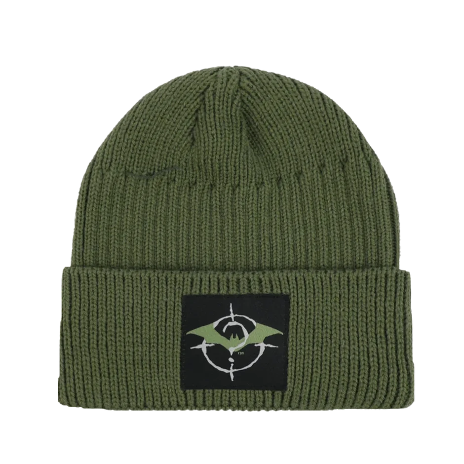 Dc comics Batman & Riddler Logo green Beanie available at ChimpLoot.com