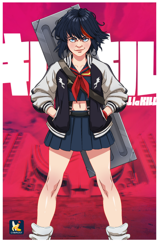キルラキル マコちゃんクリアファイル マコシール KILL la KILL キルラキル マコちゃんクリアファイル マコシール KILL la KILL
