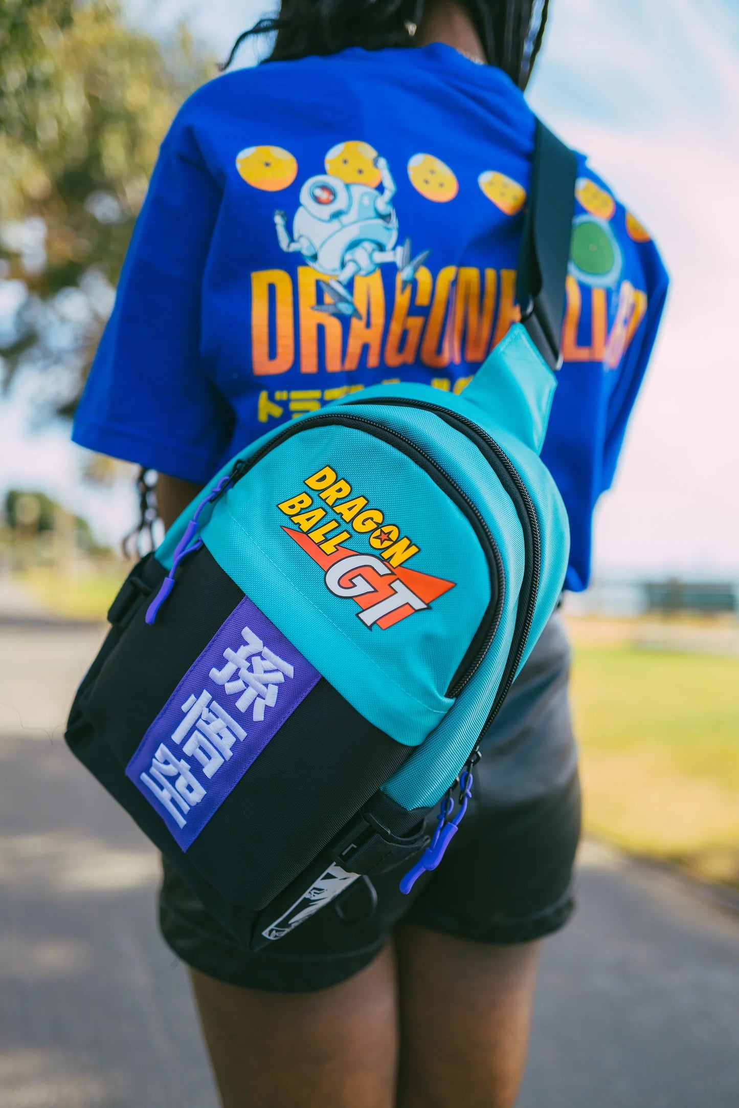 Dragon Ball GT - Gogeta Colorblock Sling Bag