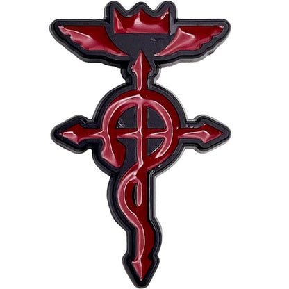 Fullmetal Alchemist Brotherhood Flamel Symbol Lapel Pin