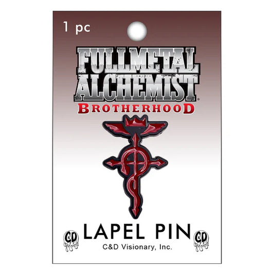 Fullmetal Alchemist Brotherhood Flamel Symbol Lapel Pin