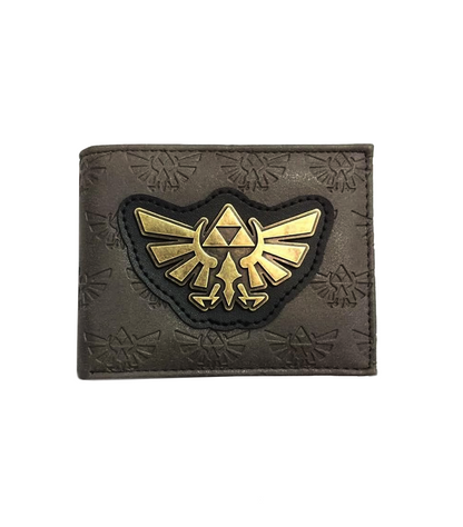 The Legend of zelda triforce Royal crest bi-fold wallet available at chimploot.com